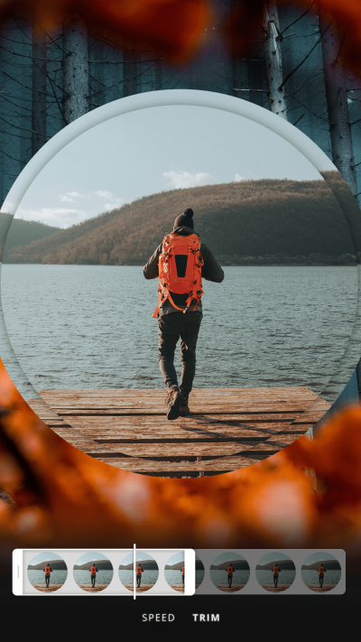 Retro Mobile Interface Simulation Travel Record Instagram Story
