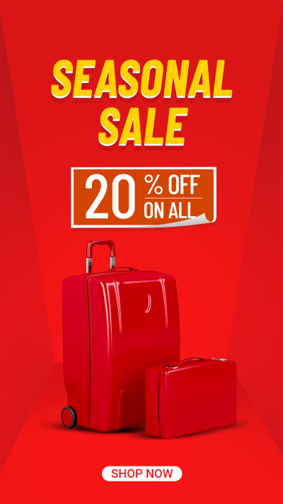Paper Tecxture Tag Element Luggage Display Promo Ecommerce Story