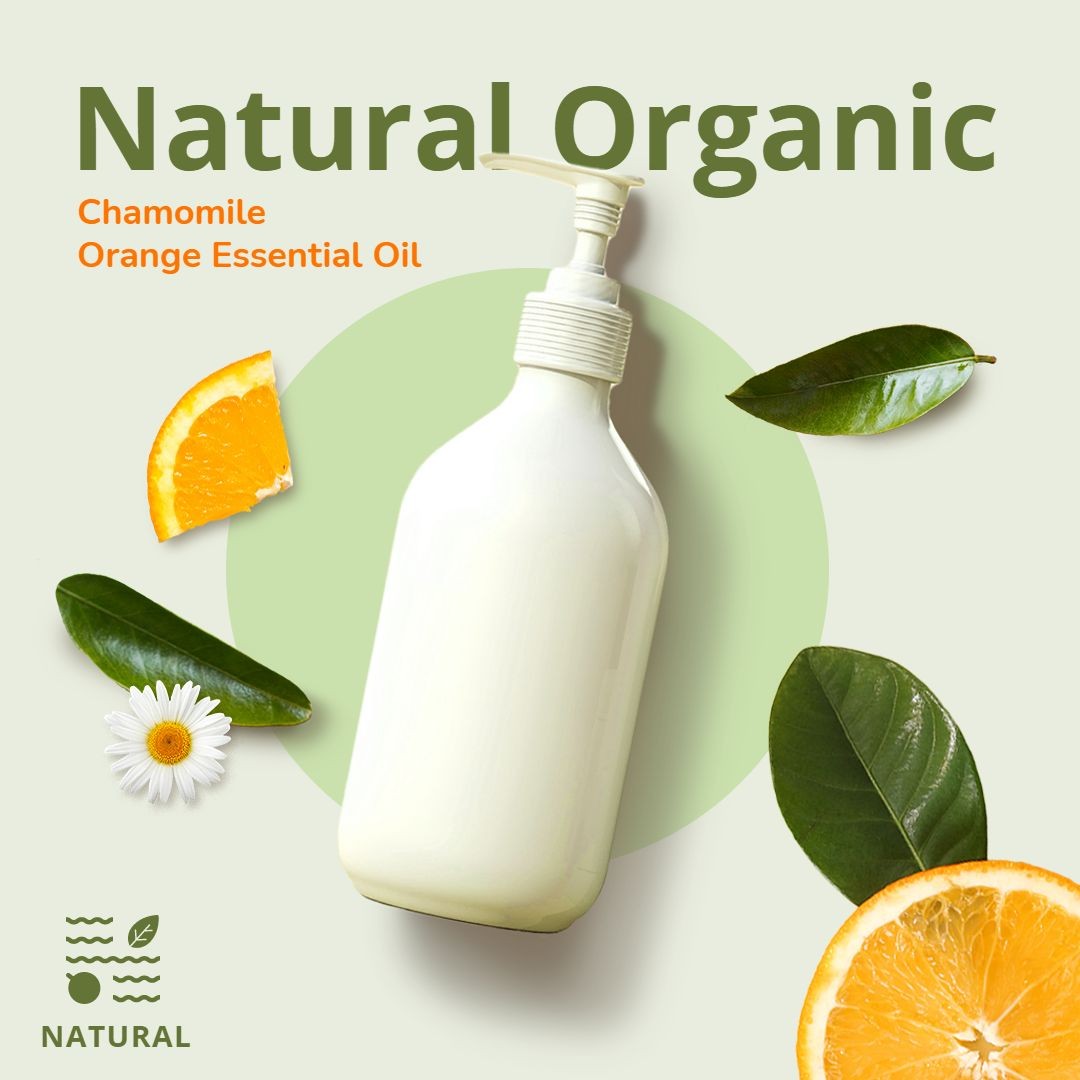 Natural Organic Personal Care Skincare Beauty Cosmetics Ecommerce Product Image预览效果