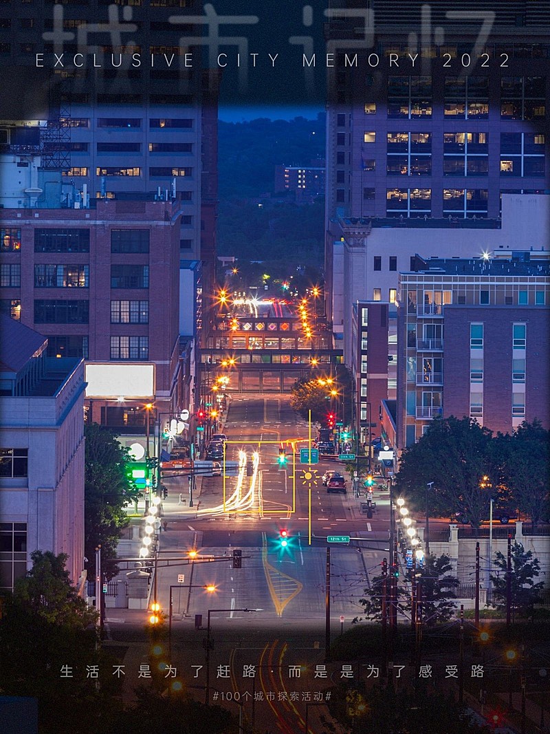 城市旅游记忆探索简约风plog模板