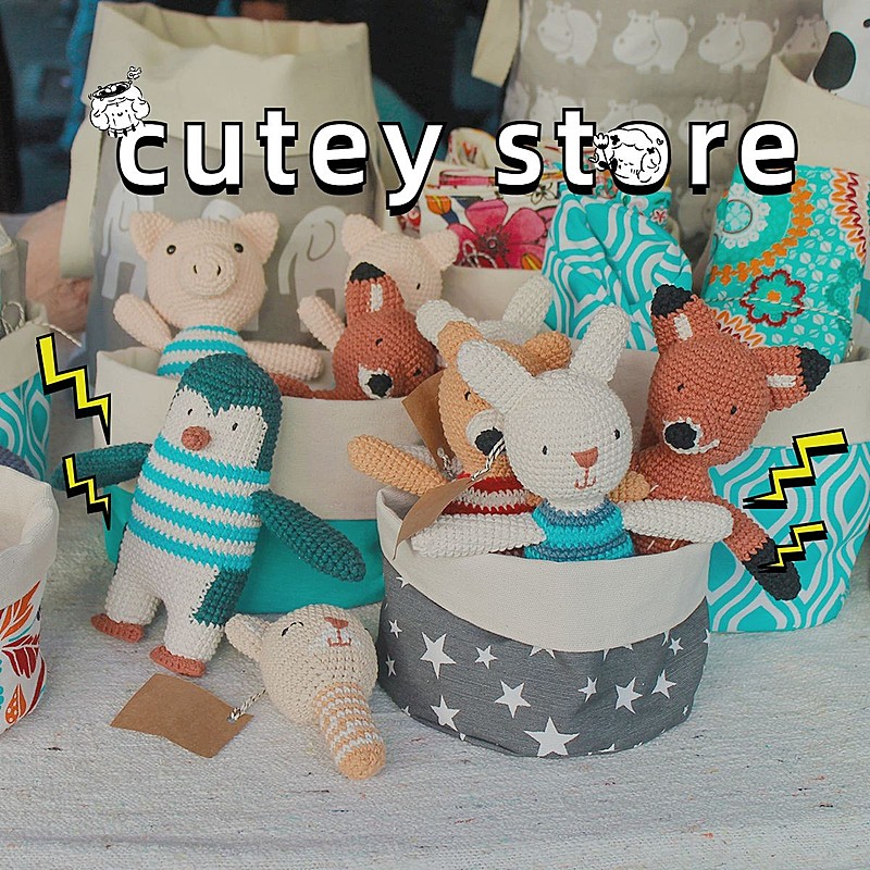 探店玩偶词卡分享简约风plog模板