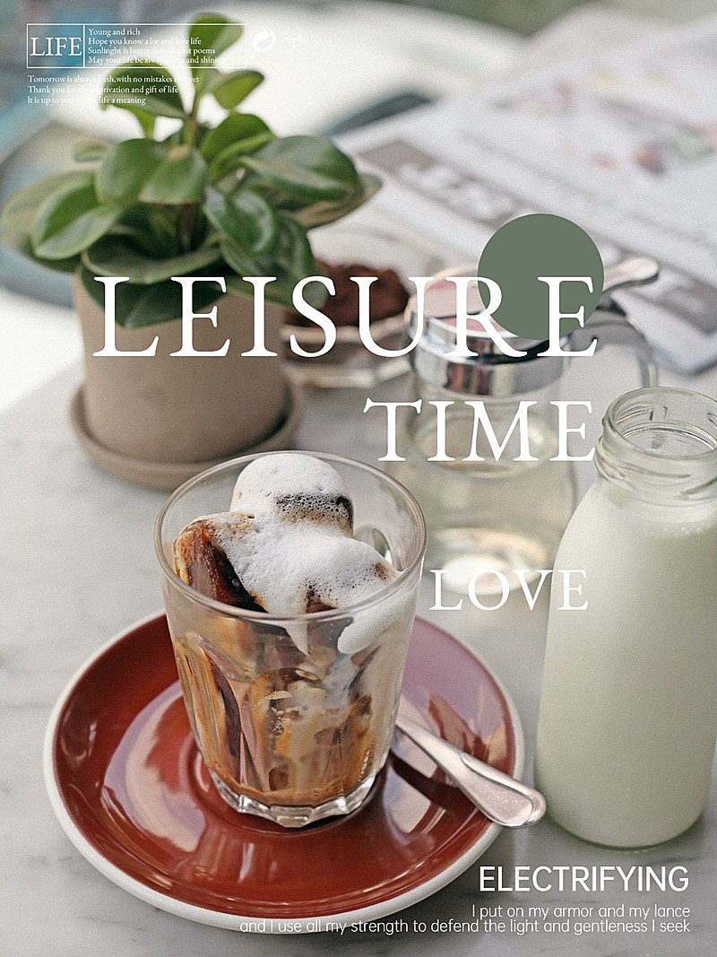 探店打卡食物特写高级简约风plog模板