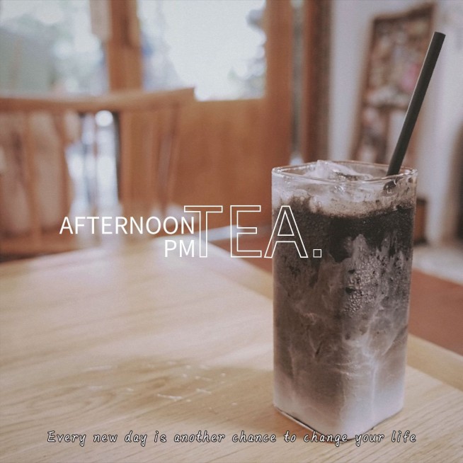 词卡晒饮料日常通用简约风plog模板预览效果