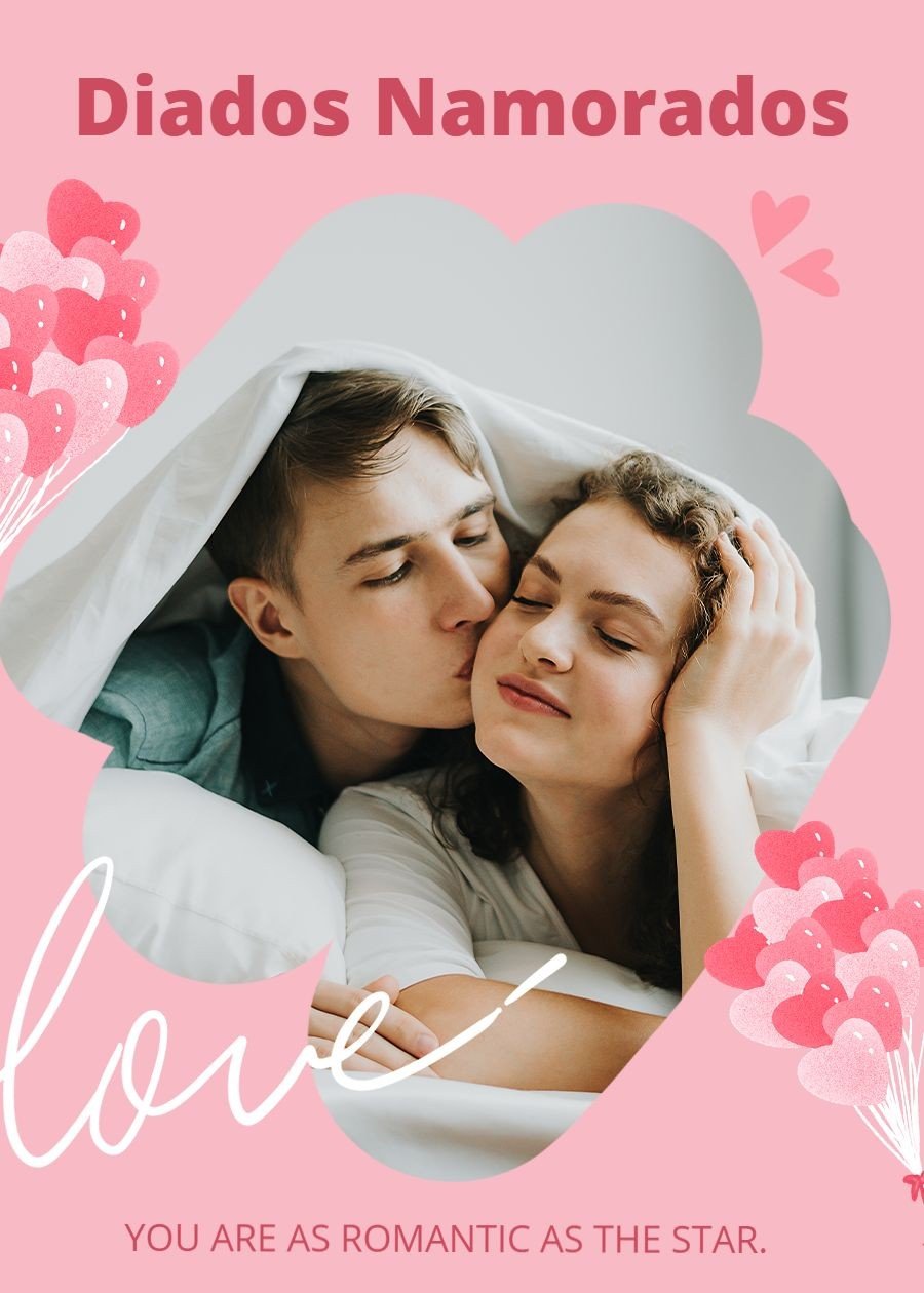 Fresh Hand Painted Love Heart Shape Pattern Dia dos namorados Card