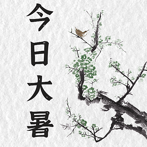 大暑节气祝福中国风公众号次图