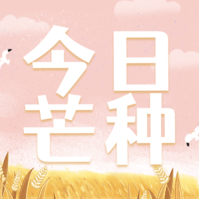 芒种节气祝福农耕丰收公众号次图