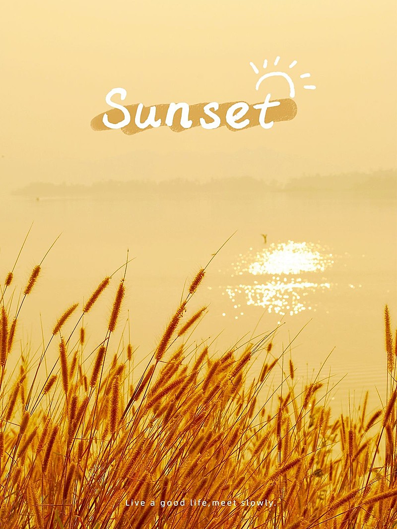 风景天空云朵晒照文艺风plog模板