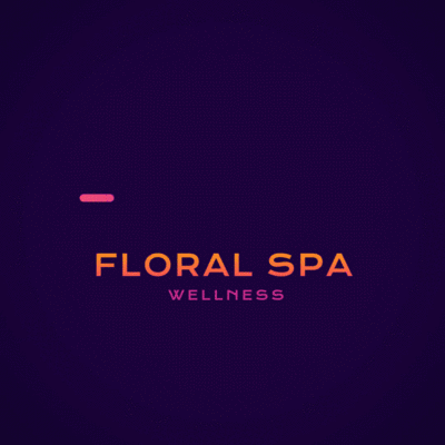 Gradual Change Line Beauty SPA Animated GIF Logo Video