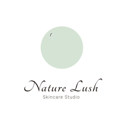 Hand Painted Style Green Color Block Skincare Beauty Cosmetics Brand Animated GIF Logo Video