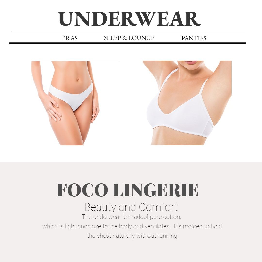 Women's Underwear Boxing Day Sales Ecommerce Product Image预览效果