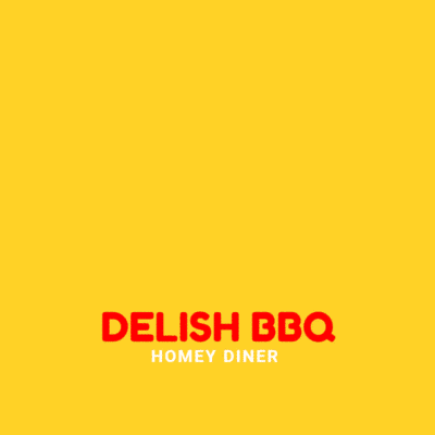 BBQ Fried Chicken Fast Food Restaurant Animated GIF Logo Video
