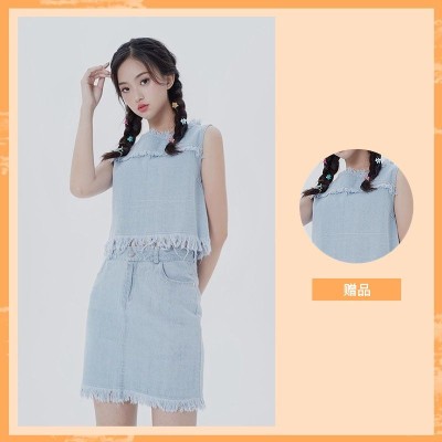 服装女装拼图产品展示主图