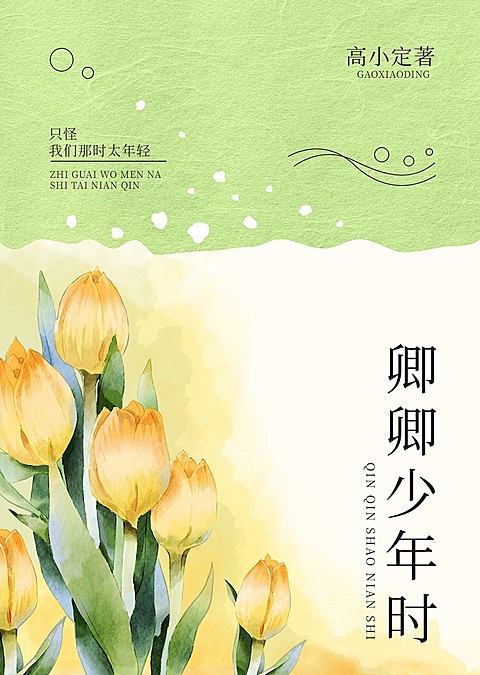 简约唯美风网文小说书籍封面