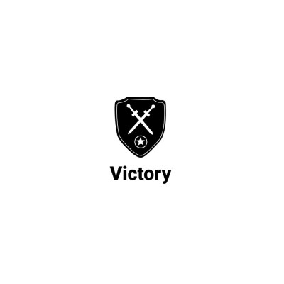 Black Shield Element Gaming Esports Logo