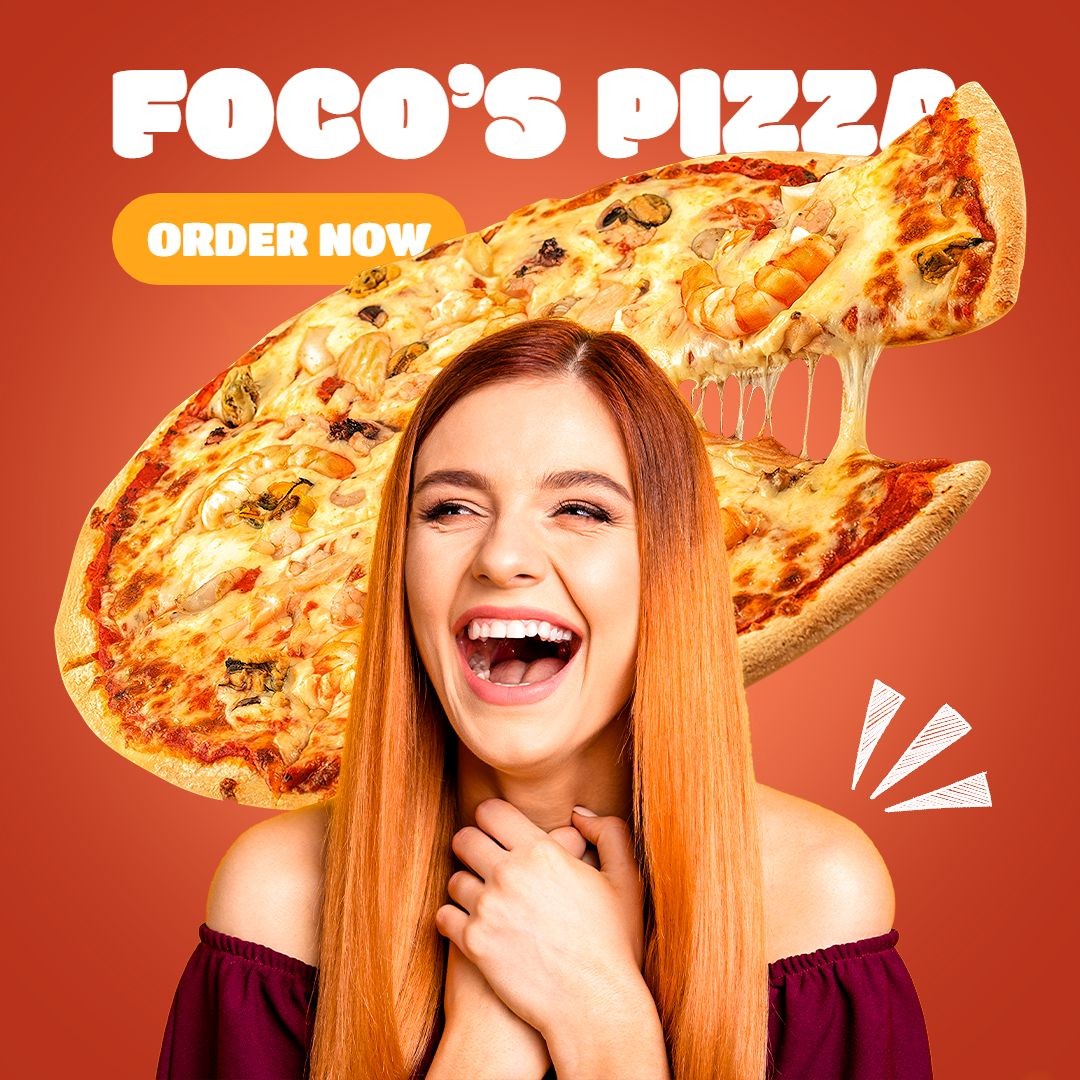 Pizza Fast Food Creative Marketing Ecommerce Product Image