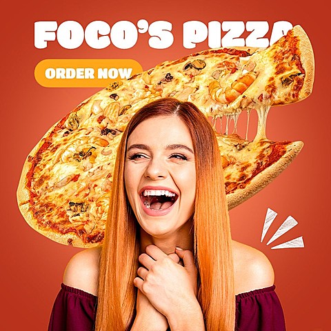 Pizza Fast Food Creative Marketing Ecommerce Product Image