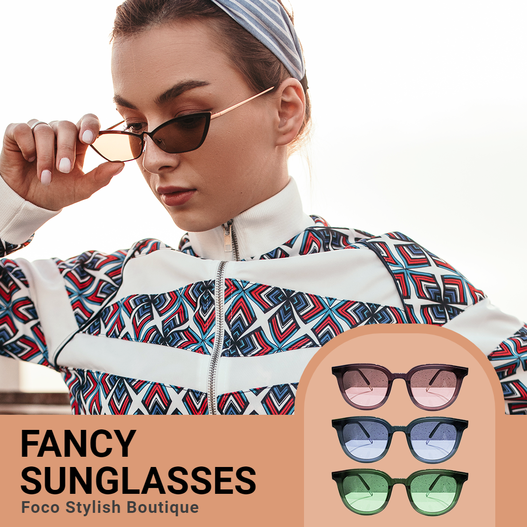 Simple Sunglasses Display Promo Ecommerce Product Image预览效果