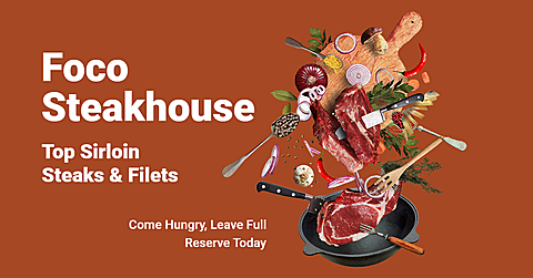 Creative Steakhouse Promotion Ecommerce Banner