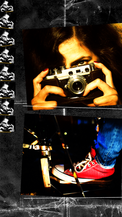 Camera Girl Film Stock Simulation Instagram Story