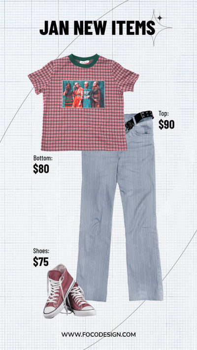 Simple Female Outfits Display Ecommerce Story