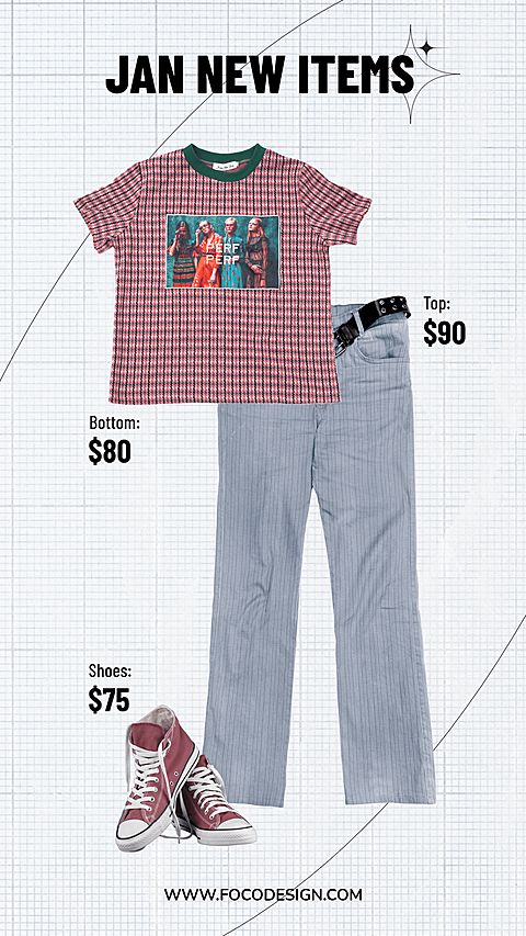 Simple Female Outfits Display Ecommerce Story
