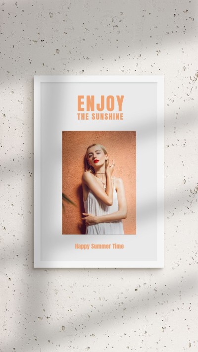Life Sharing Picture Real Scene Fashion Simple Style Instagram Story