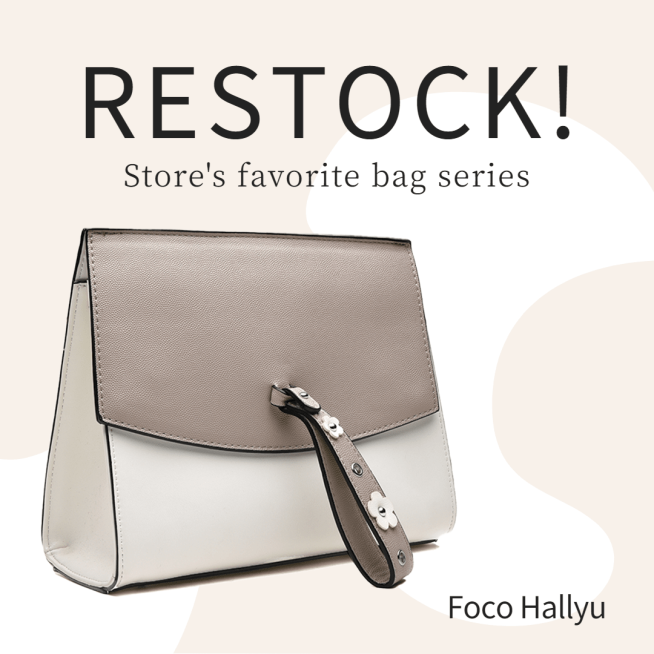 Woman Restock New Arrival Promotion Fashion Simple Style Poster Ecommerce Story预览效果