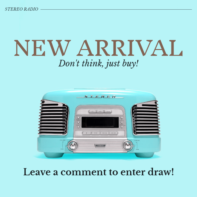 Retro Broadcasting Machine New Arrival  Ecommerce Story预览效果