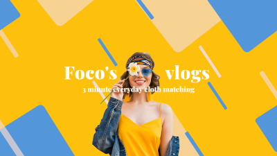 Simple Literary Everyday Cloth Matching Vlogs YouTube Cover