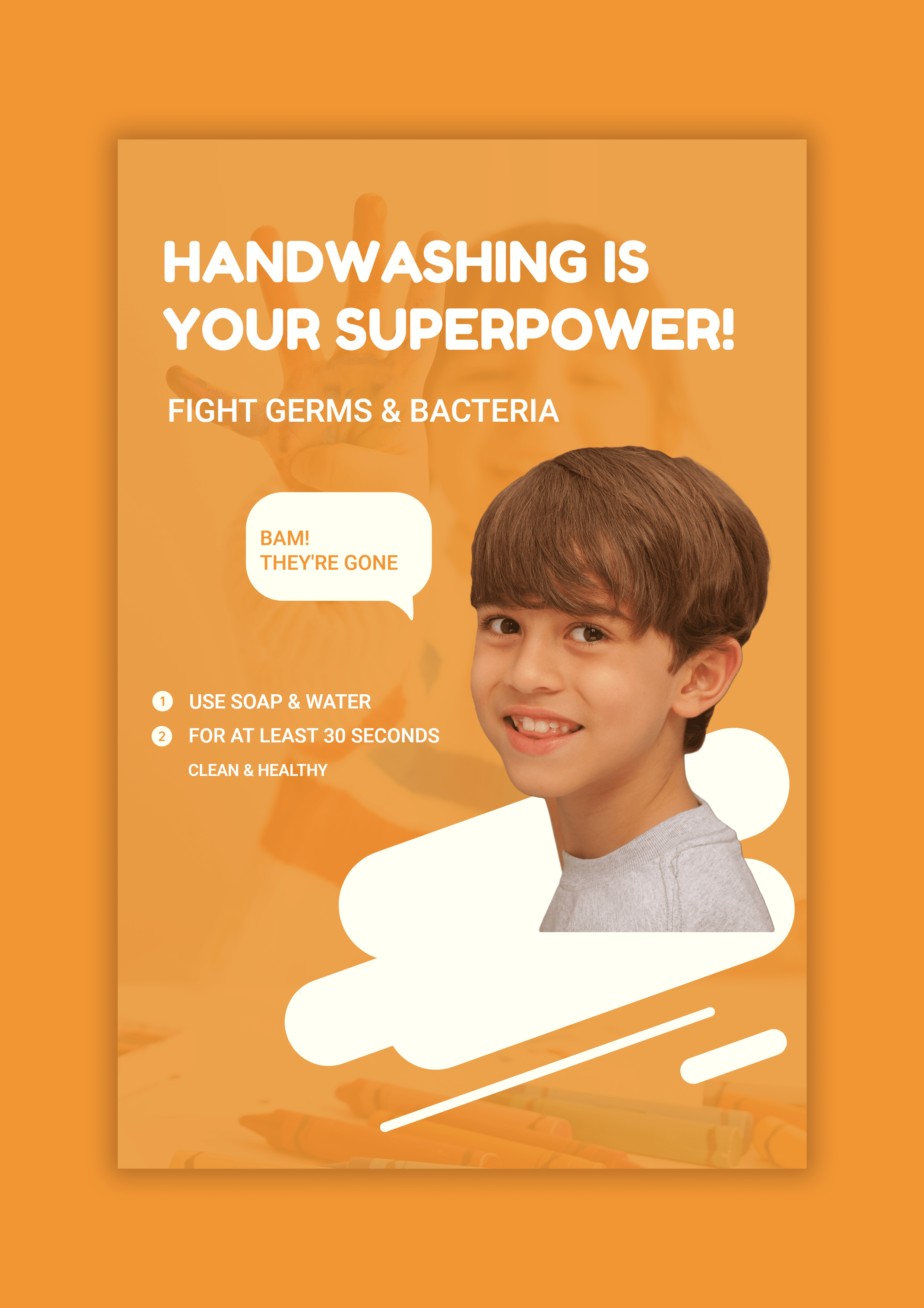 Public Concern Child Health Propaganda Poster