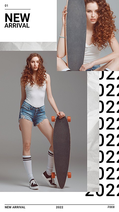 Women's Cool Street Fashion New Product Arrival Ecommerce Story