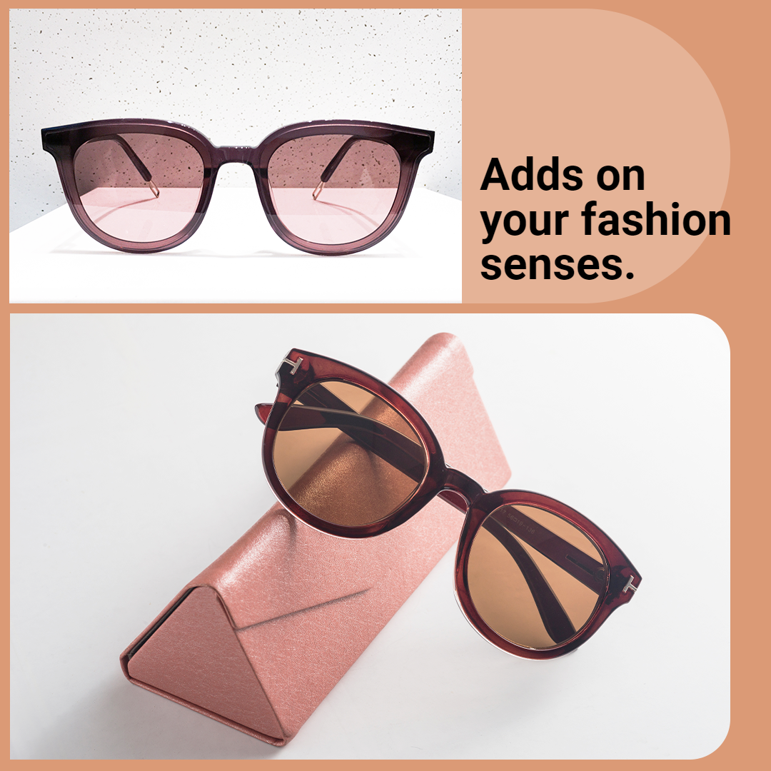 Simple Fashion Style Sunglasses Display Ecommerce Product Image预览效果
