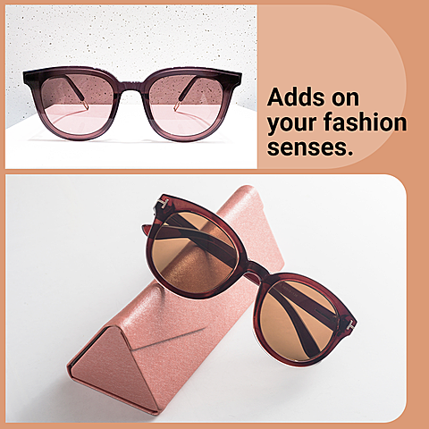 Simple Fashion Style Sunglasses Display Ecommerce Product Image