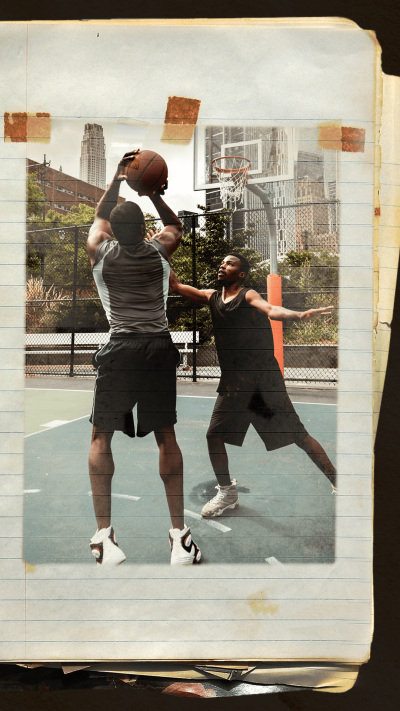 Creative Plastic style Basketball Boys Moment Record Instagram story
