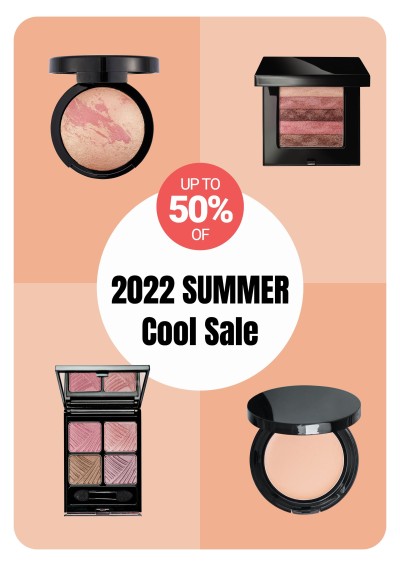 Makeup Beauty Cosmetics Discount Sale Promotion Advertising Poster