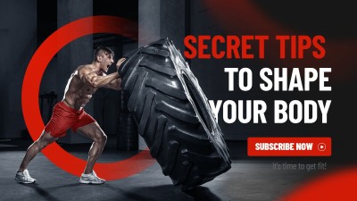 Simple Body Shaping Tips Sharing Youtube Thumbnail