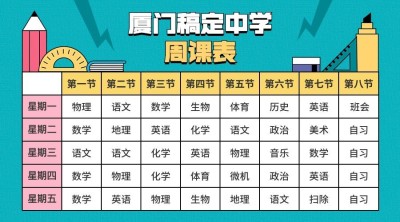 中小学辅导/插画课程表