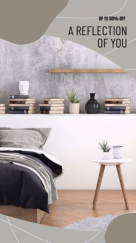 Furniture Promotion Big Discount Simple Fashion Simple Style Poster Ecommerce Story