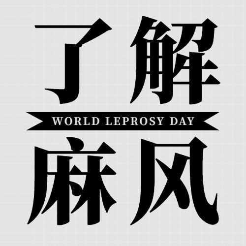 国际麻风节健康公众号次图预览效果