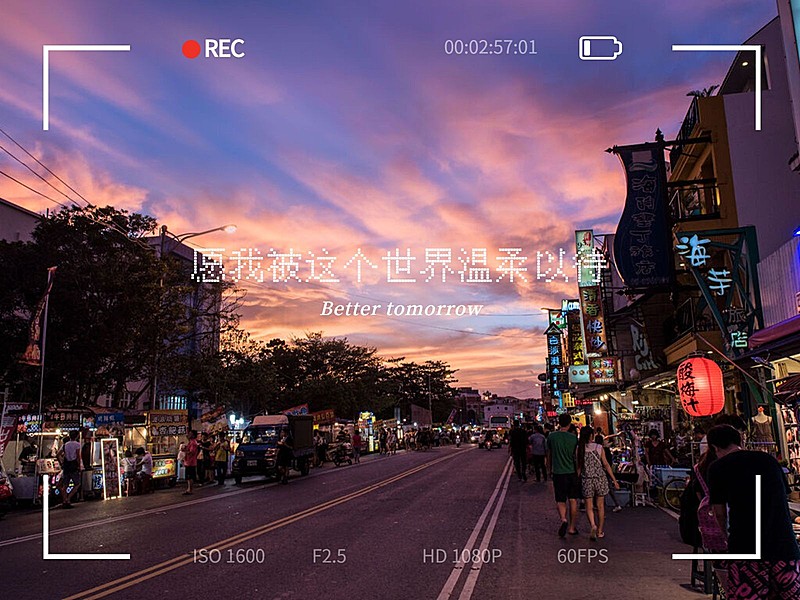 天空/云朵日常分享界面风plog模板