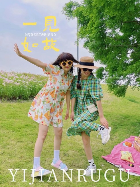 合照聚会朋友晒照简约风plog模板预览效果