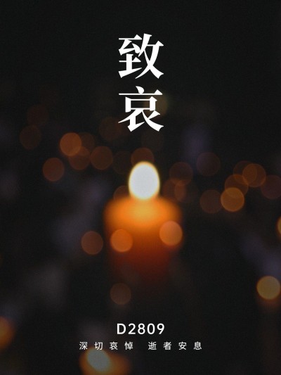 动车失事哀悼致哀plog