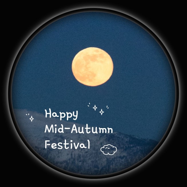 中秋节祝福简约风晒照plog预览效果