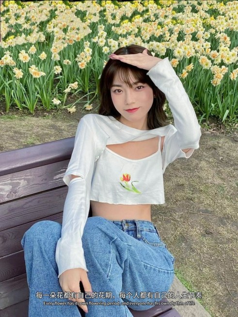 自拍晒照字幕生活分享简约风plog模板预览效果