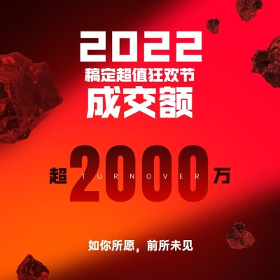 双十一红黑大字销售喜报方形海报