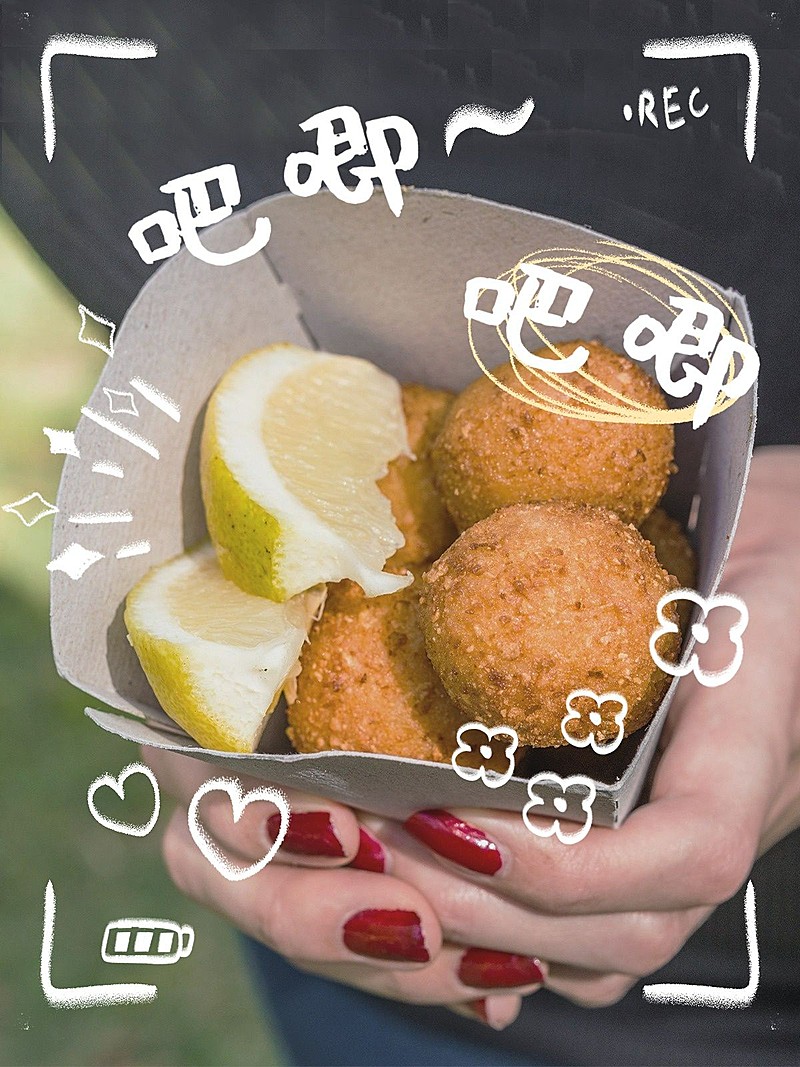 美食日常分享通用界面风plog模板