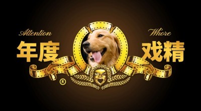 年度戏精恶搞横版海报