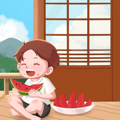 夏天再见发圈三宫格