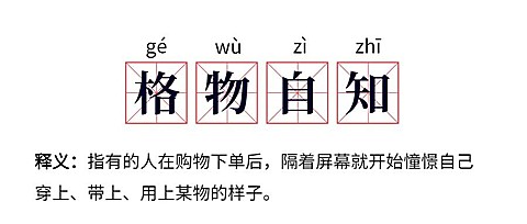 双十一格物自知网路热词公众号首图