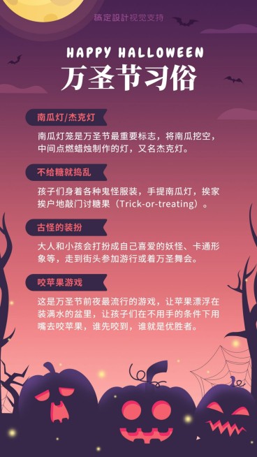 万圣节节日习俗科普预览效果